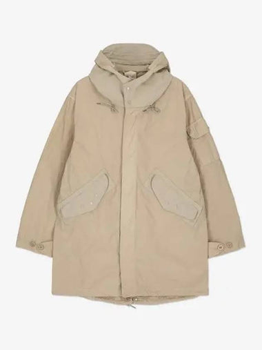 Mid Layer Parka Taupe 23CTCUK04055903 - TEN C - BALAAN 1