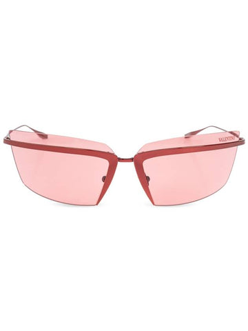 Valentino Eyewear Sunglasses, Women's, Pink - VALENTINO - BALAAN 1