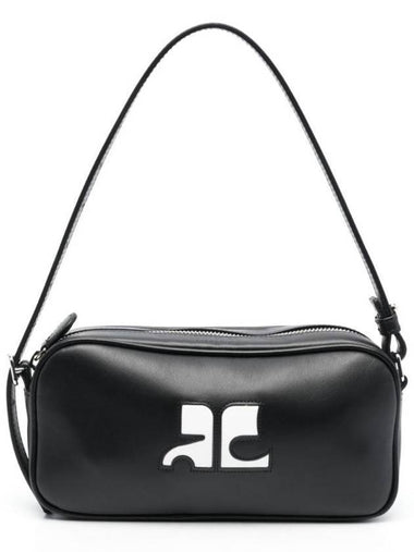 Reedition Baguette Shoulder Bag Black - COURREGES - BALAAN 1