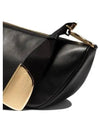 Medium Shield Leather Cross Bag Black - BURBERRY - BALAAN 5