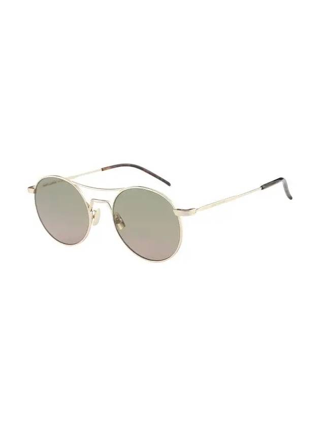 Eyewear Metal Sunglasses Green - SAINT LAURENT - BALAAN 4