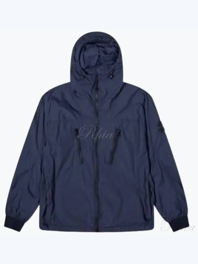 Skin Touch Nylon TC Hooded Jacket Navy - STONE ISLAND - BALAAN 2