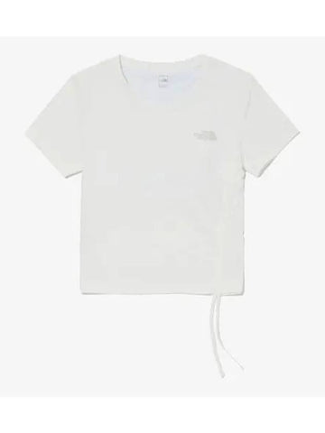 The North Face NT7UQ39A Women s Ice Anime Bra Short Sleeve Round Tee - THE NORTH FACE - BALAAN 1