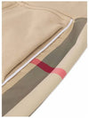 Kids Check Panel Track Shorts Archive Beige 8051437 - BURBERRY - BALAAN 4