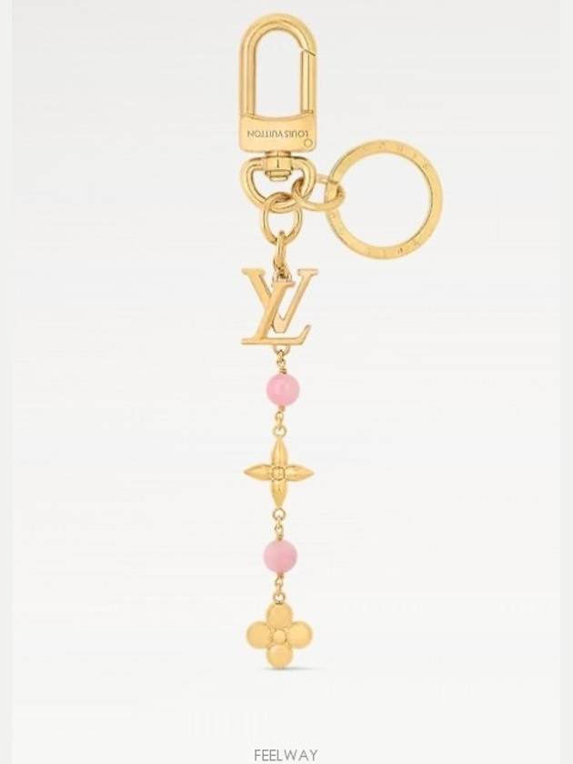 My LV Pearl Key Holder Gold Pink - LOUIS VUITTON - BALAAN 2