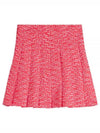 Golf Adina Print Skirt Pink - J.LINDEBERG - BALAAN 2