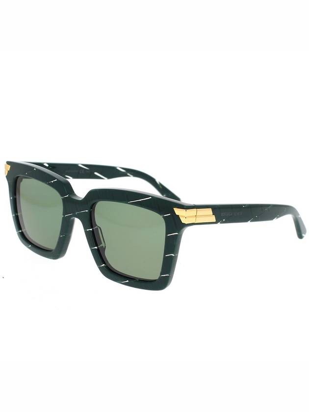 Sunglasses BV1005S 008 GREEN - BOTTEGA VENETA - BALAAN 3