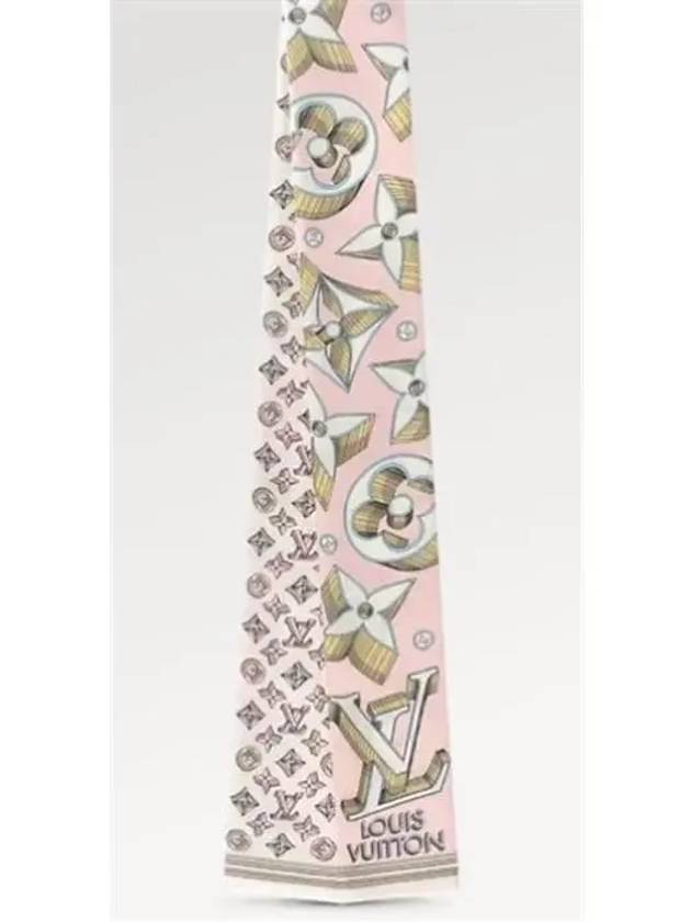 Ultimate 3D Monogram Scarf Rose - LOUIS VUITTON - BALAAN 2