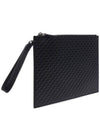 GG Micro Ssima Strap Clutch Bag Black - GUCCI - BALAAN 4