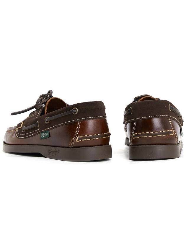 Bath Suede Boat Shoes Brown - PARABOOT - BALAAN 7