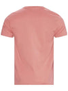 Men's Embroidered Central Pony Short Sleeve T-Shirt Pink - POLO RALPH LAUREN - BALAAN 4