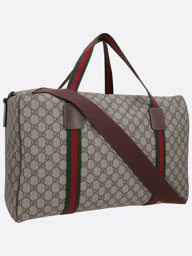 Web Soft GG Supreme Large Duffel Bag Beige - GUCCI - BALAAN 3