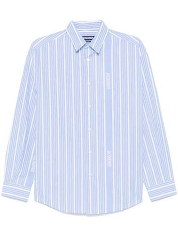 Jacquemus Shirt 243SH077 1691 3EV JACQ BUSINESS BIG LOGO - JACQUEMUS - BALAAN 1