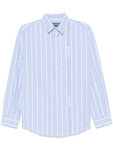 Jacquemus Shirt 243SH077 1691 3EV JACQ BUSINESS BIG LOGO - JACQUEMUS - BALAAN 1