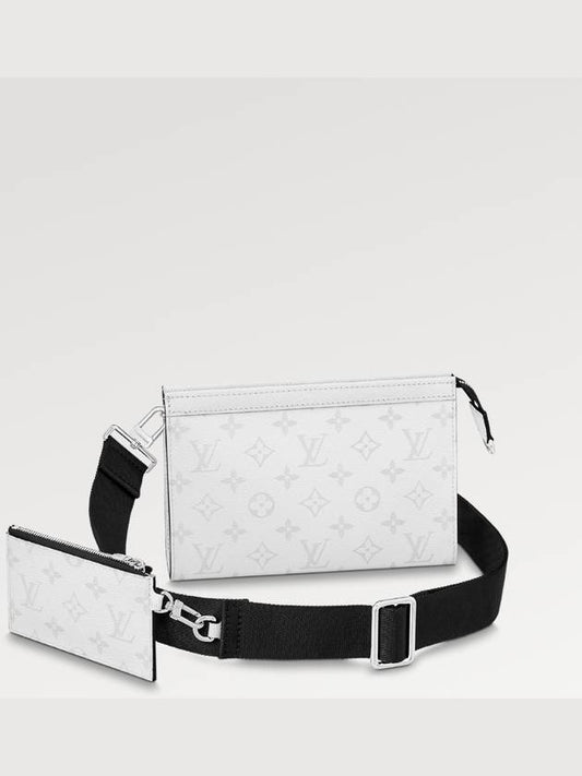 Gaston Taigarama Cross Bag White - LOUIS VUITTON - BALAAN 2