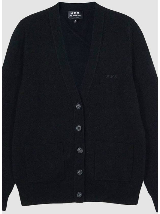 Louisa Wool Cardigan Black - A.P.C. - BALAAN 2