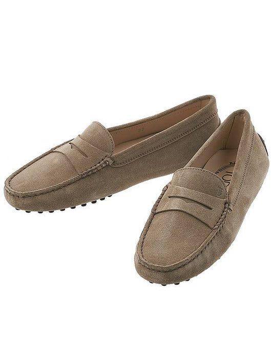 Gommino Suede Driving Shoes Brown - TOD'S - BALAAN 2