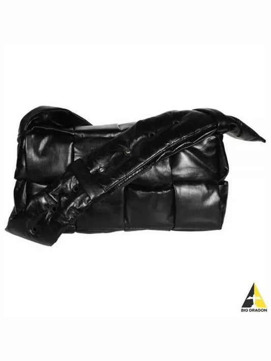 Cassette Tech Padded Cross Bag Black - BOTTEGA VENETA - BALAAN 2