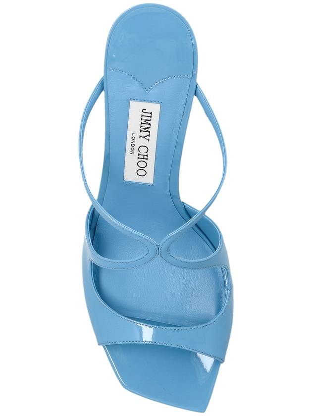 Jimmy Choo Heeled Mules Anise, Women's, Blue - JIMMY CHOO - BALAAN 6