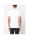 Men's Classic Tennis Short Sleeve Polo Shirt White - TOM FORD - BALAAN 5