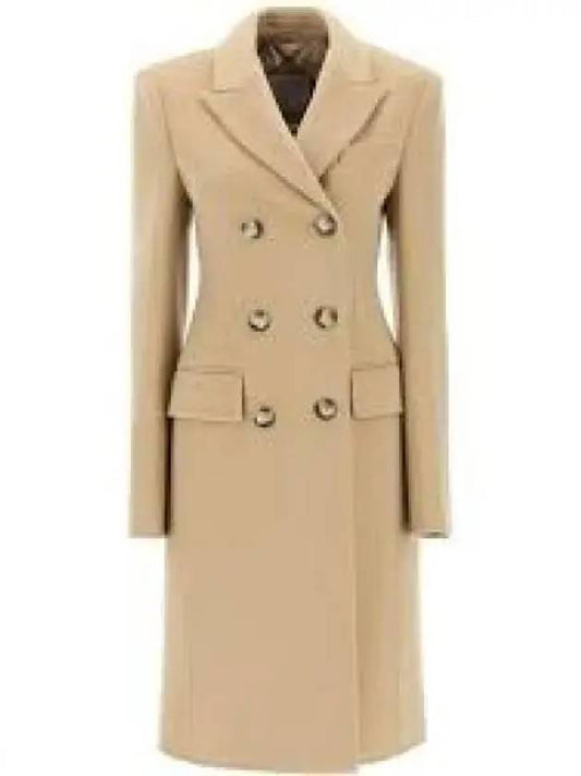 24 SELIM 12011011 016 12011011600 Serim double breasted wool coat 1216997 - MAX MARA - BALAAN 1