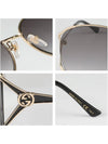 Eyewear Round Sunglasses Gold - GUCCI - BALAAN 8