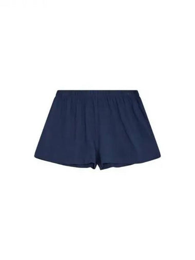 UNDERWEAR Women s Relaxed Cotton Lounge Shorts Marine 270231 - EMPORIO ARMANI - BALAAN 1