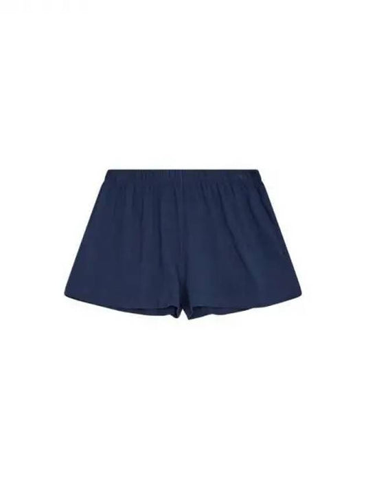 UNDERWEAR Women s Relaxed Cotton Lounge Shorts Marine 270231 - EMPORIO ARMANI - BALAAN 1