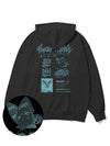 Fly Jade Green Overfit Hoodie Black - MONSTER REPUBLIC - BALAAN 3