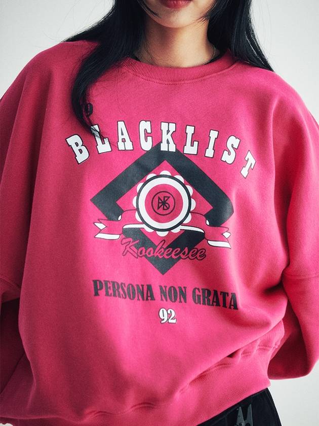 Persona Sweatshirt Magenta pink - KOOKEESEE - BALAAN 5