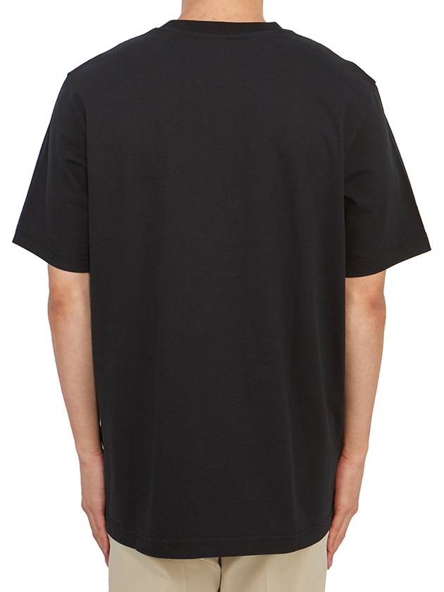 Bold Fox Head Patch Comfort Short Sleeve T-Shirt Black - MAISON KITSUNE - BALAAN 4