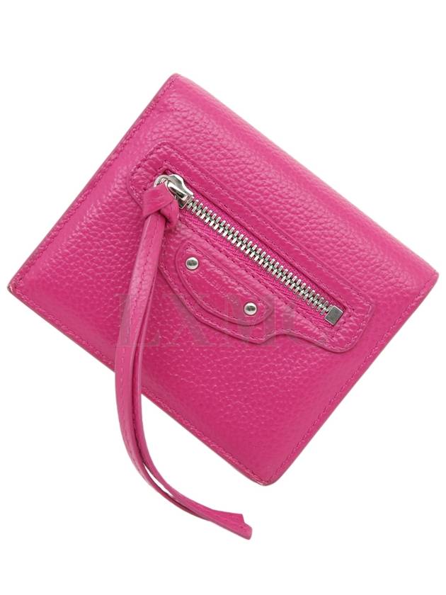 Grain Neo Mini Wallet Compact 640111 - BALENCIAGA - BALAAN 4