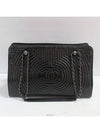 vintage black shoulder bag - CHANEL - BALAAN 6