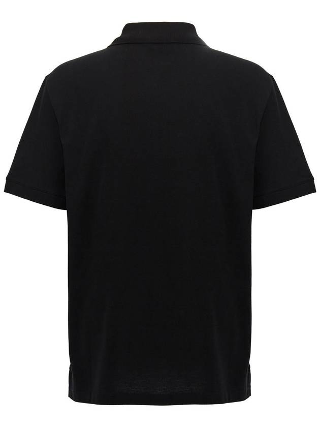 Polo T-Shirt 662551QXAAK0509 Black - ALEXANDER MCQUEEN - BALAAN 3