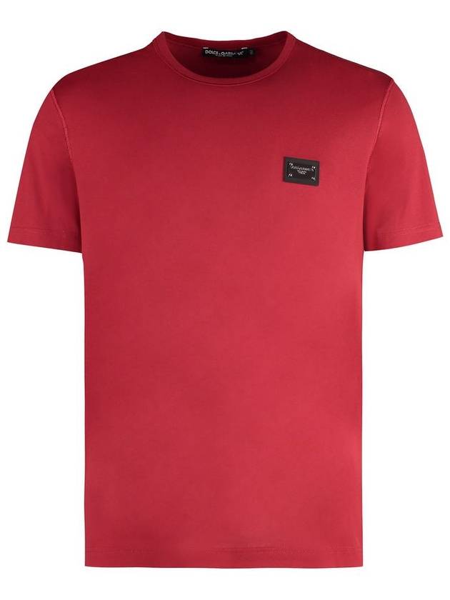 short sleeve t-shirt G8PT1TG7F2I R2254 RED - DOLCE&GABBANA - BALAAN 2