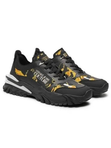 Trail Trek Chain Couture 77YA3SIB ZS891 G89 Track Sneakers - VERSACE - BALAAN 1