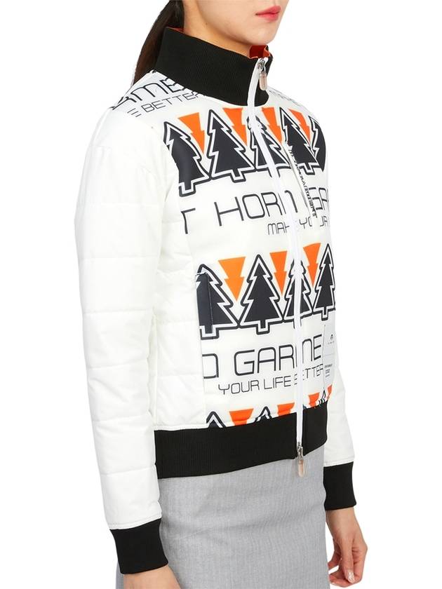 ECCO Hybrid Insulated Jacket White - HORN GARMENT - BALAAN 5