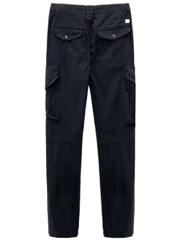 Lens Cargo Straight Pants Black - CP COMPANY - BALAAN 3