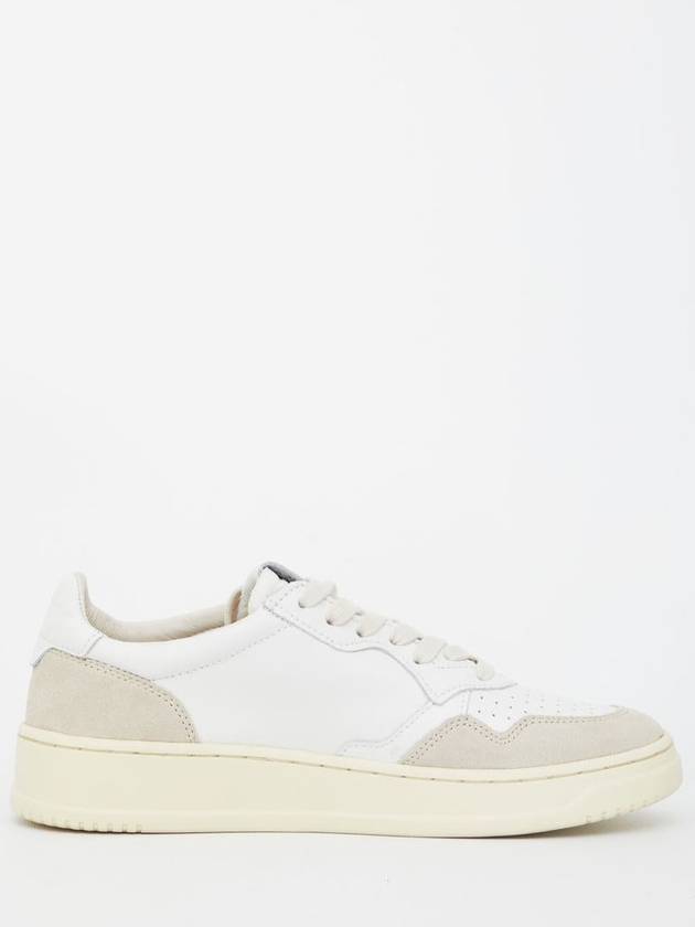 Medalist Suede Low Top Sneakers White - AUTRY - BALAAN 5