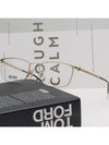 Hugo Boss Glasses Frame BOSS1351F AOZ Light Gold Frame Stainless Steel - HUGO BOSS - BALAAN 2