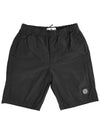 Stone Island Short Pants 8016B0643V0029 Black - STONE ISLAND - BALAAN 3