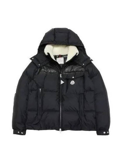 Braye short down jacket black - MONCLER - BALAAN 2