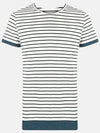 Striped Cotton Short Sleeve T-Shirt White - MAISON MARGIELA - BALAAN 4