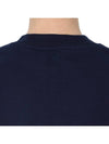 Alexandre Mattiussi Embroidered Logo Sweatshirt Navy - AMI - BALAAN 9