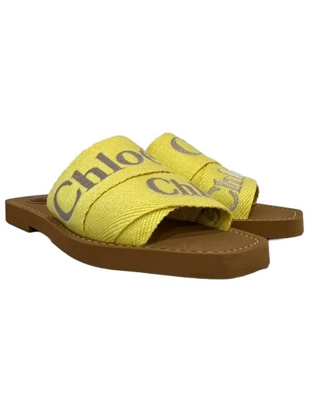 Woody Flat Mules Yellow - CHLOE - BALAAN 3