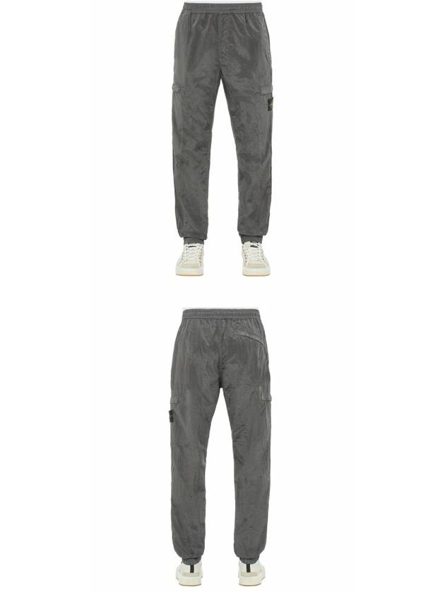 Wappen Patch Nylon Metal Cargo Pants Dark Grey - STONE ISLAND - BALAAN 5