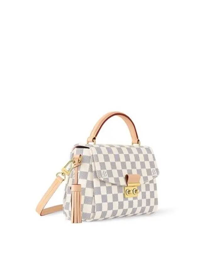 Croisette Damier Azur Cross Bag Cream - LOUIS VUITTON - BALAAN 3