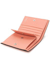 Gancini Compact Half Wallet Coral - SALVATORE FERRAGAMO - BALAAN 7