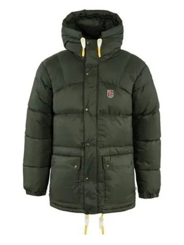 Men s Expedition Down Jacket Deep Forest 84600662 EXPEDITION DOWN JACKET M 638070 - FJALL RAVEN - BALAAN 1