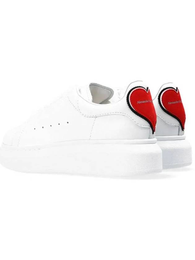 Kids Heart Oversole Sneakers 642792 WHX1M 9093 - ALEXANDER MCQUEEN - BALAAN 3